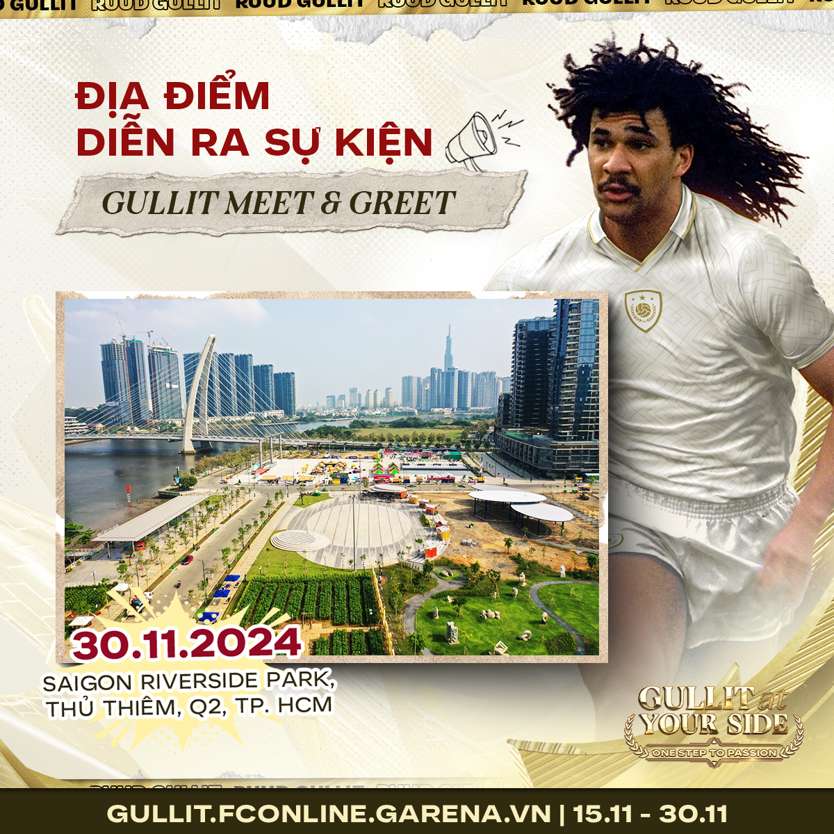Ruud Gullit Comes to Vietnam: The Most Anticipated Event for Football Fans in November - Image 1