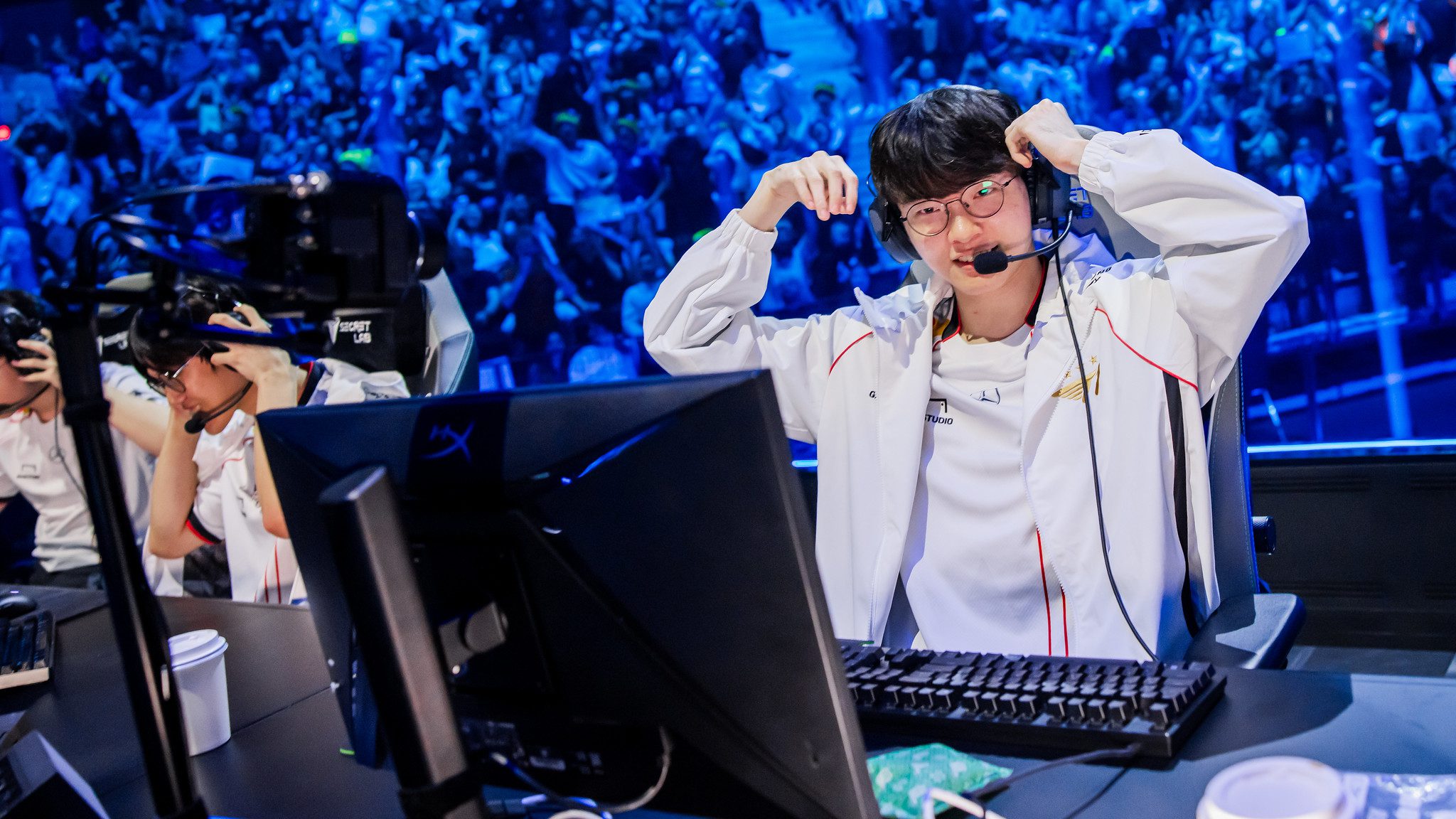 Faker also speaks up at the right moment