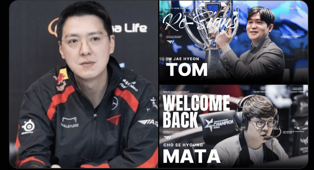 A very strong coaching staff for T1 next season
