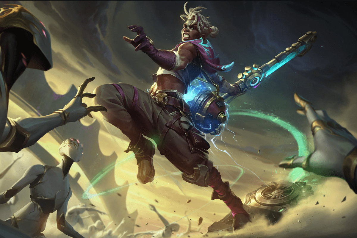 Arcane Ekko Ultimate Skin is experiencing severe bugs