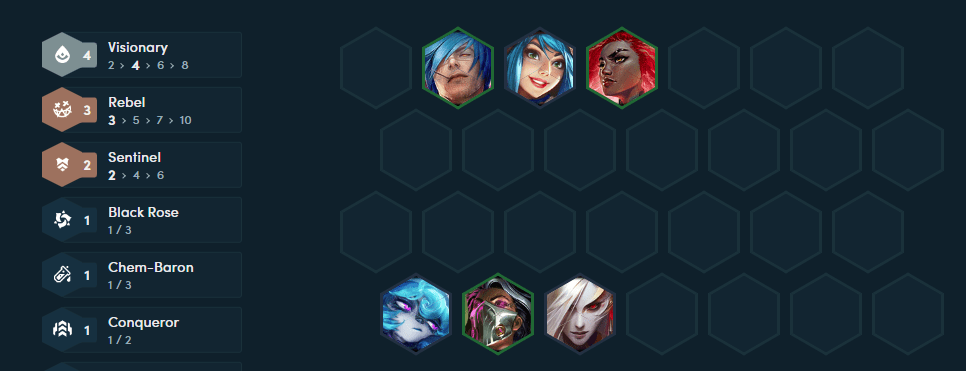 The 4 Seer trait provides a significant damage boost to the composition
