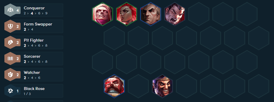 The 4 Conqueror mark will provide a large amount of resources in the mid-game