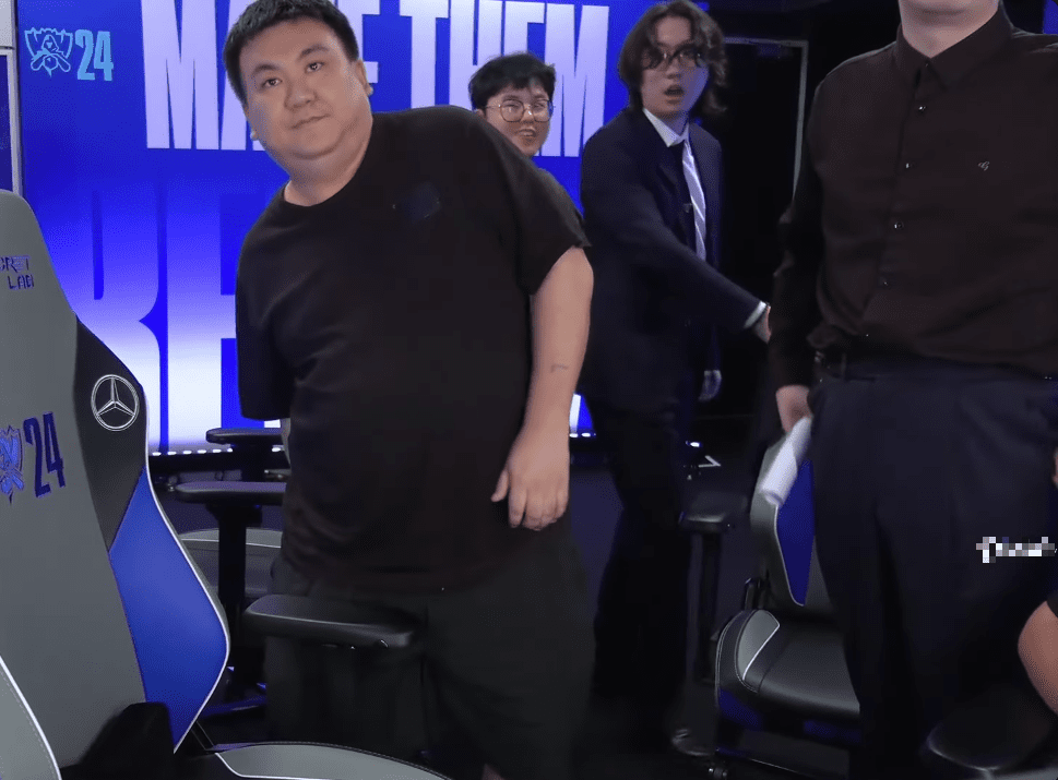 Coach Daeny's shocked expression when WBG 