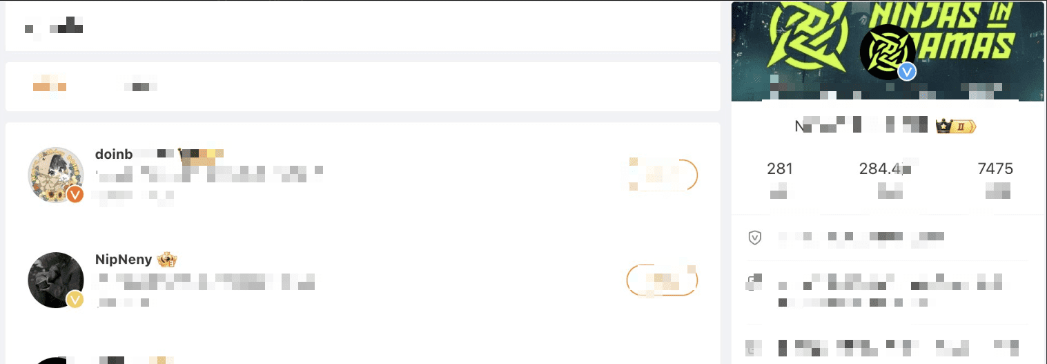 Doinb is likely to join NiP as the team recently followed him on Weibo