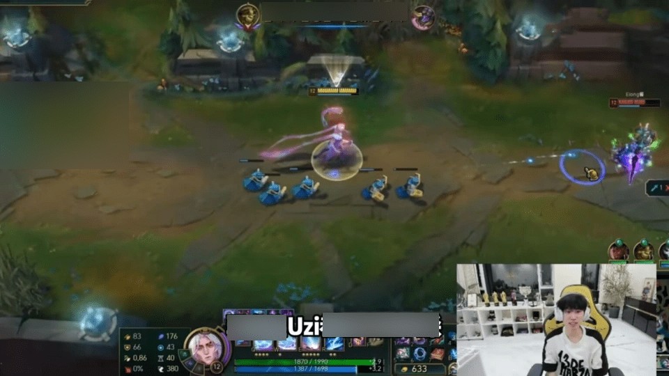 He claims League of Legends is 'dying slowly' in the LPL and uses Uzi as an example, who is also streaming more PUBG
