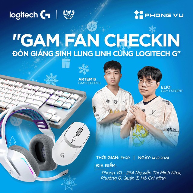 The GAM fan meeting event at Phong Vu on the evening of December 14