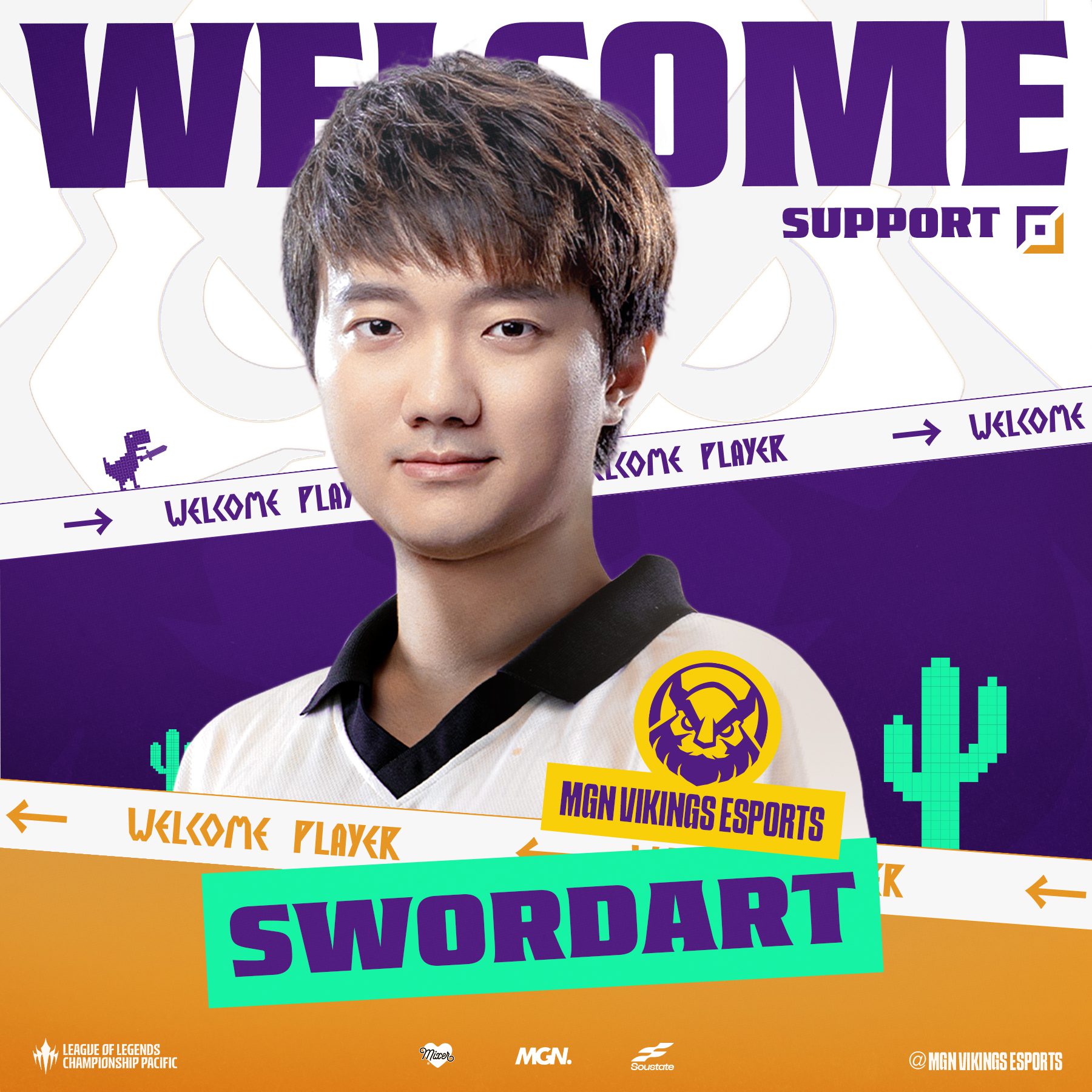 VKE signs SwordArt for the new season