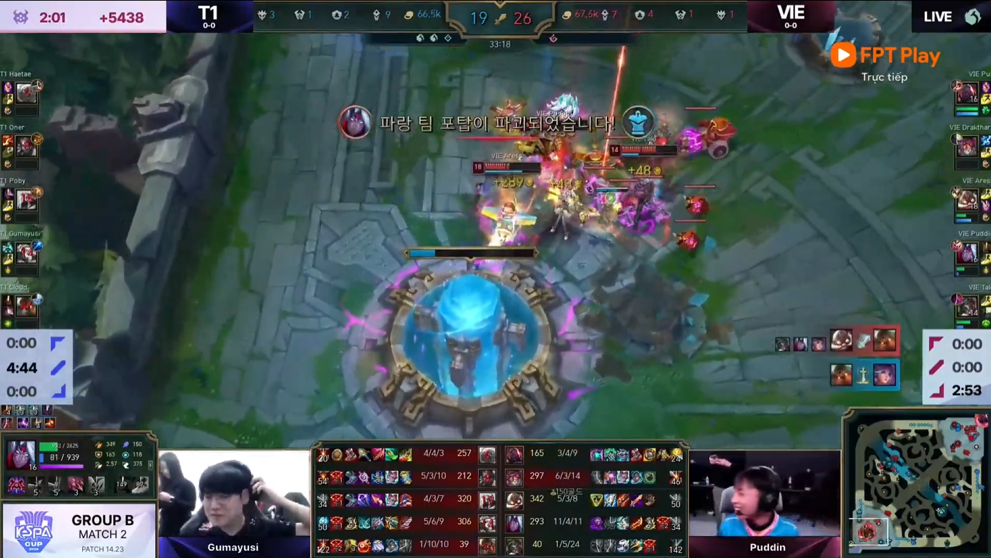 Vietnam All-Stars achieved an unexpected victory against T1's substitute lineup at KeSPA Cup 2024