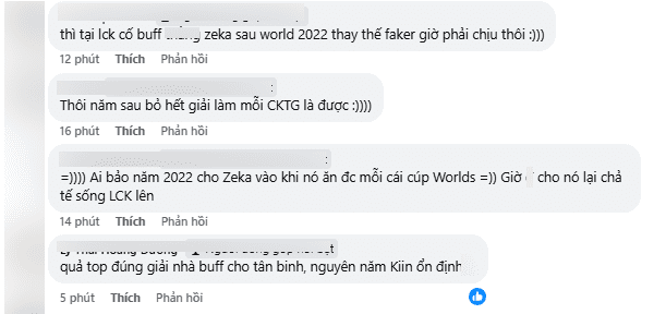 Fans debate about the awards.