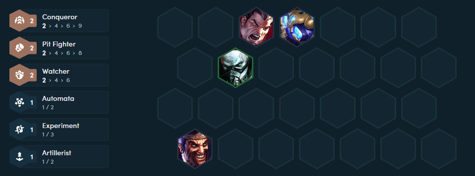 A strong starting composition with Draven - Darius that players should consider
