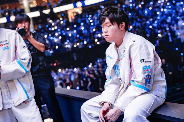 An image that is likely to haunt BLG players for a long time