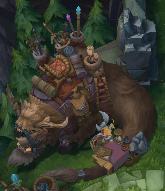 The Shop in League of Legends is typically considered by gamers to be an NPC character and cannot be attacked