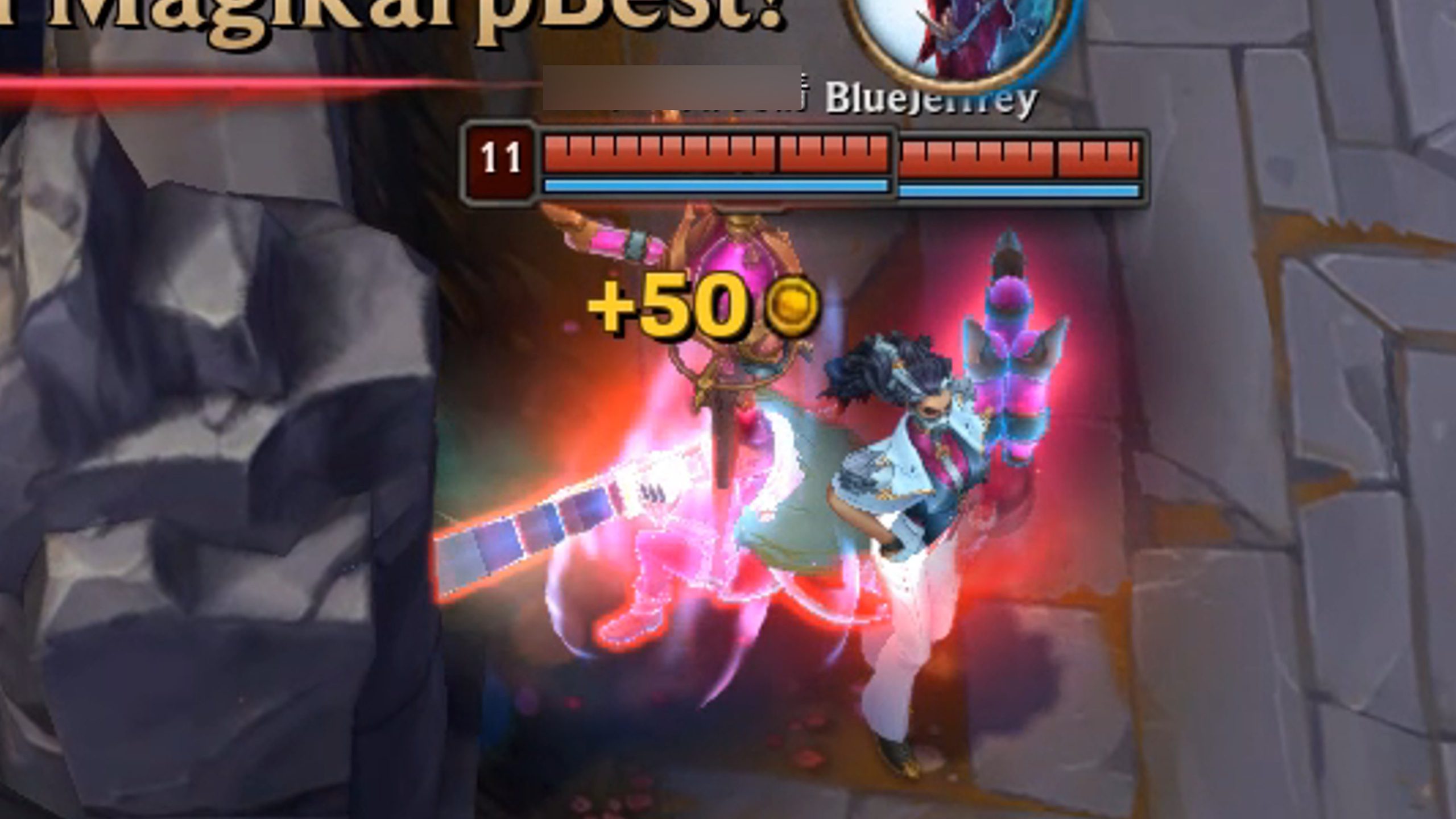 Players even receive 50 gold