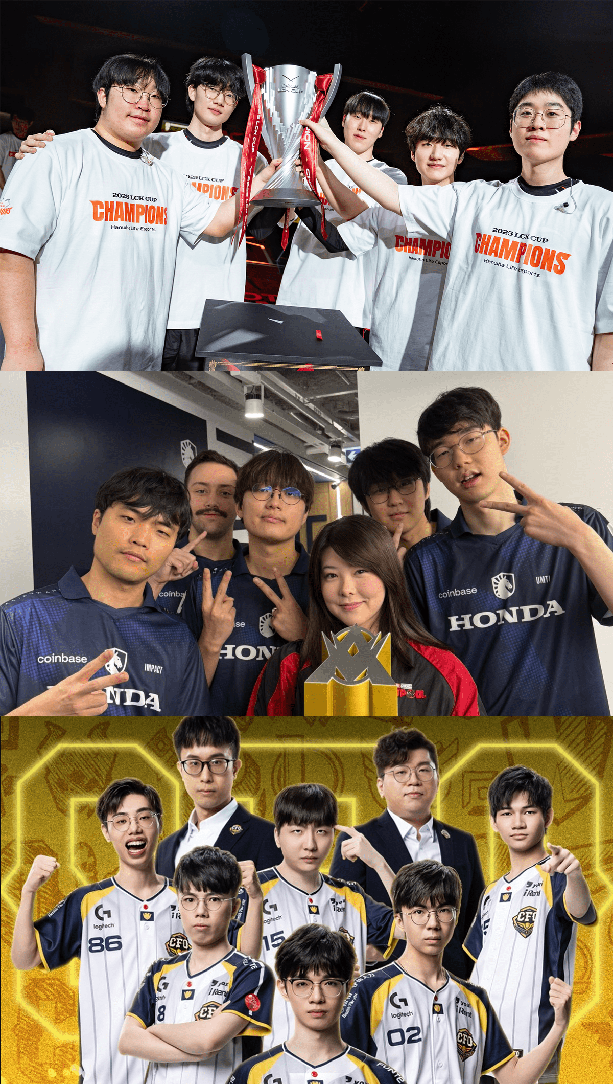 HLE, TL and CFO are the first three teams qualified for First Stand 2025