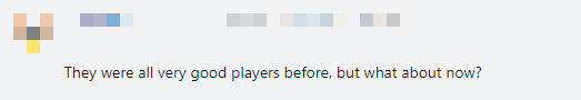 'They used to be great players, but what about now?' - A fan commented sarcastically about IG's current strength