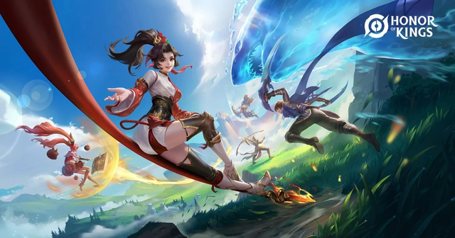 Arena of Valor is absent, replaced by Honor of Kings.