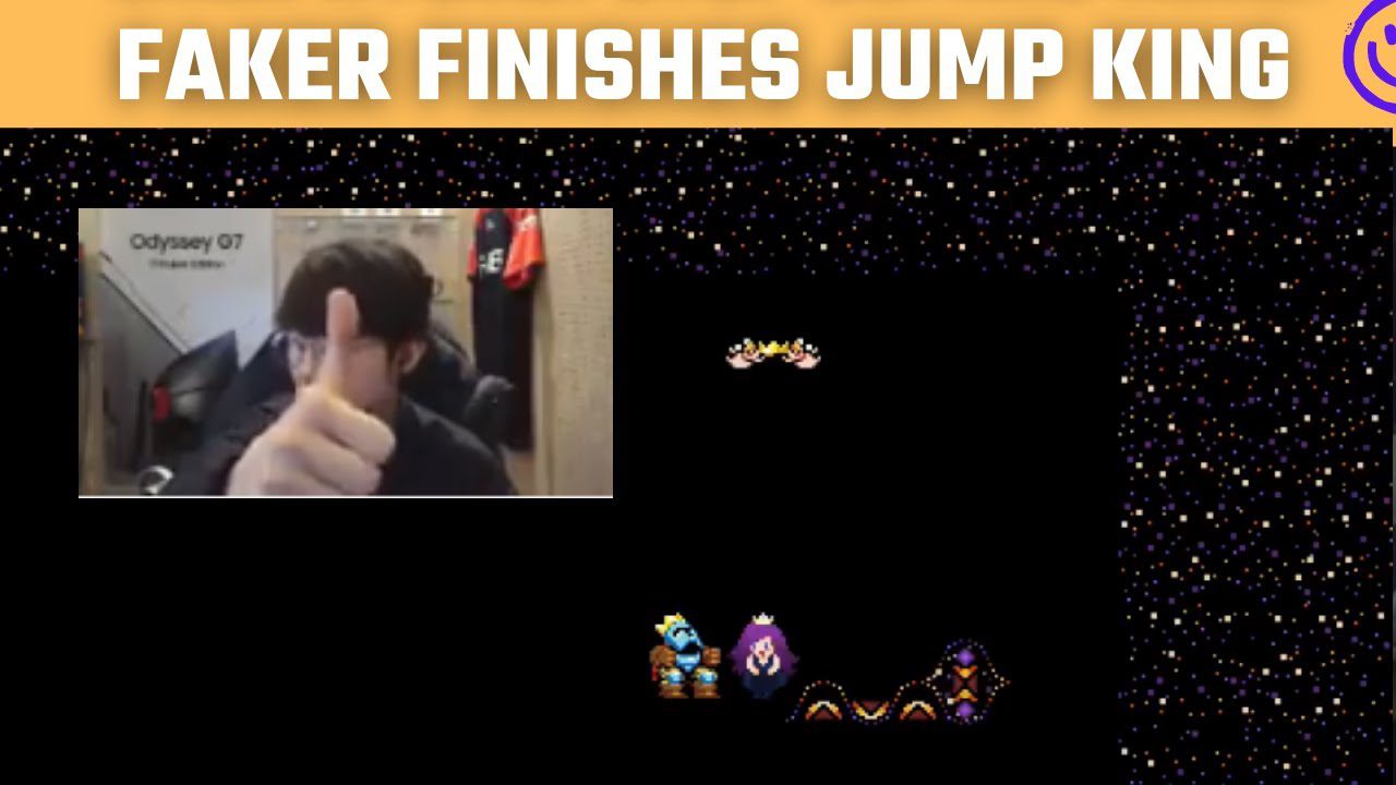 The long-standing game Jump King also surged back in popularity when Faker continuously livestreamed it