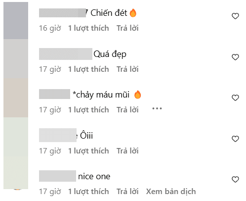 Fans praise the beauty of the hot girl.