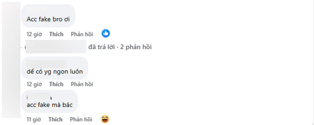 Many people discovered it was a fake account.