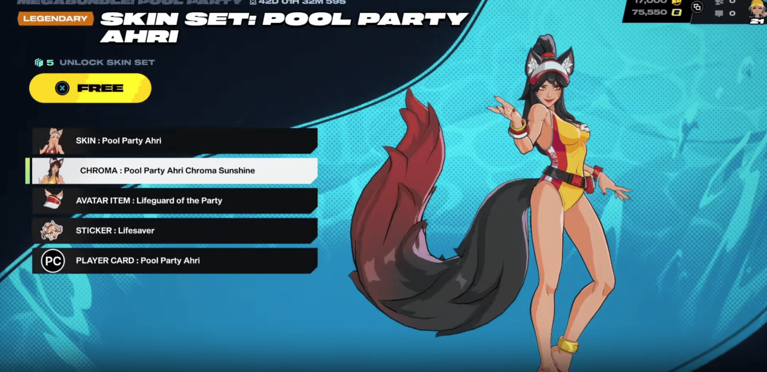 This skin even features some extremely eye-catching chromas