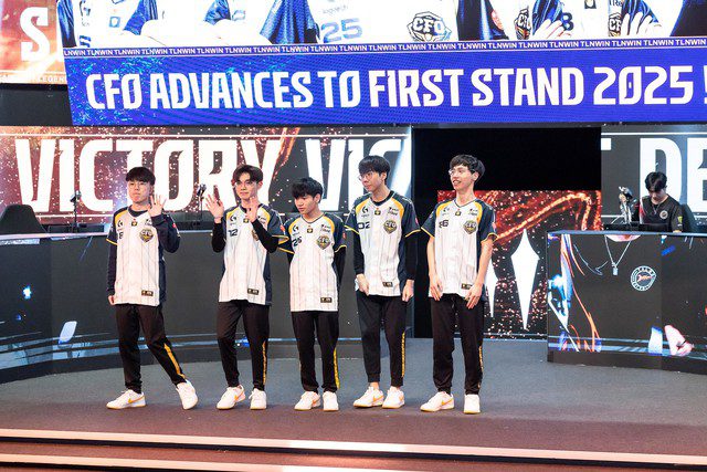 CFO player expresses gratitude to VCS after achievement at First Stand 2025.