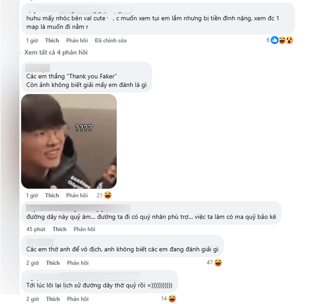 Fans, especially T1 fans, enjoyed Faker's reaction.
