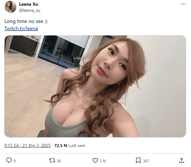 Former TSM president posts a stream announcement but ends up 'burning eyes' of viewers.
