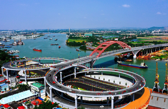 Hai Phong is a port city and one of the largest central cities in the country.