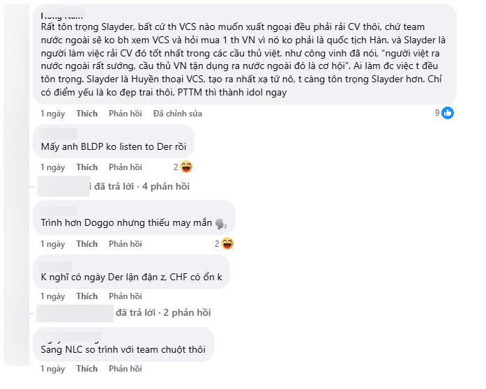 VCS fans are also debating Slayder's situation