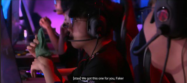 Stax looks towards Faker.