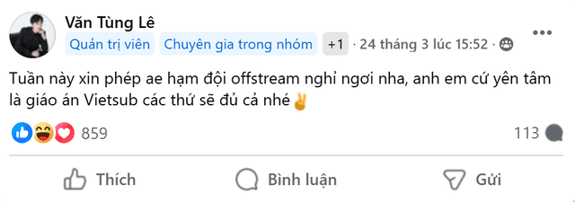 Commentator Van Tung stopped streaming after being continuously criticized for the Zeus incident and appeared on Zeus' fan-made 'God List.'
