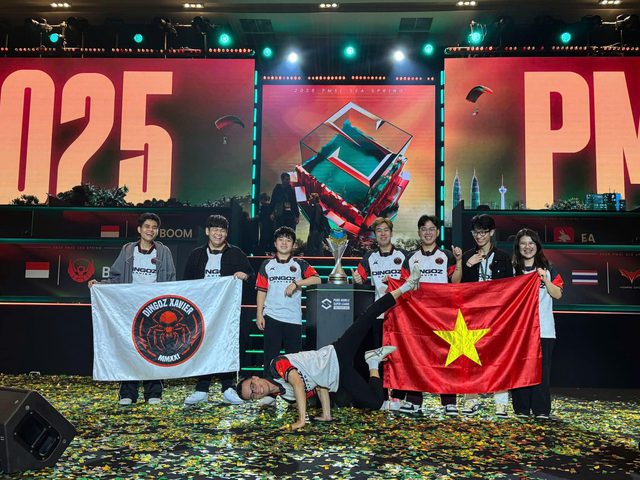 D'Xavier wins the PUBGM Spring Championship for Southeast Asia.