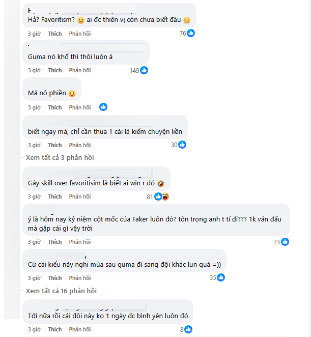 Fans upset for both Gumayusi and Faker.