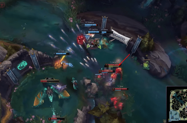 Smash's ultimate that almost missed led to T1's subsequent failed team fight.