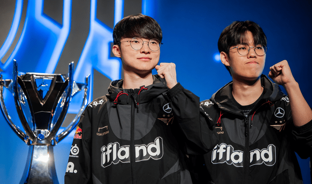 According to Oner, Faker will be the first player to have skins for 2 different champions in the Worlds skin line.