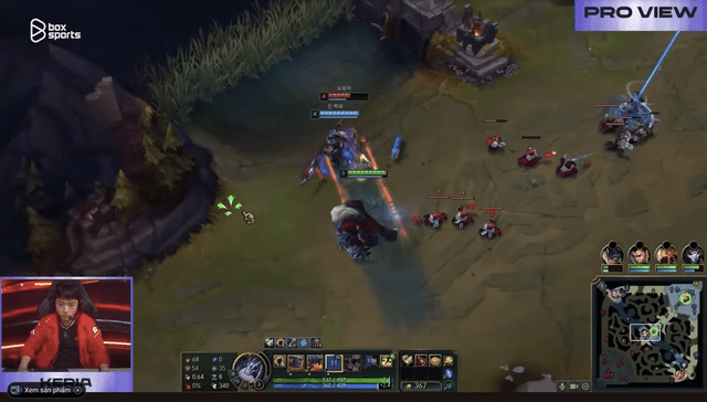 The image of Keria actively leaving his AD to gank, which used to be very common, is rarely seen in the LCK Cup 2025.
