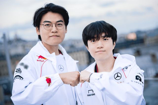 The laning ability of the duo Gumayusi - Keria in recent matches is extremely good.