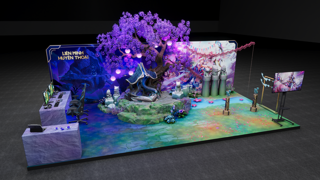 League of Legends booth (May 24).