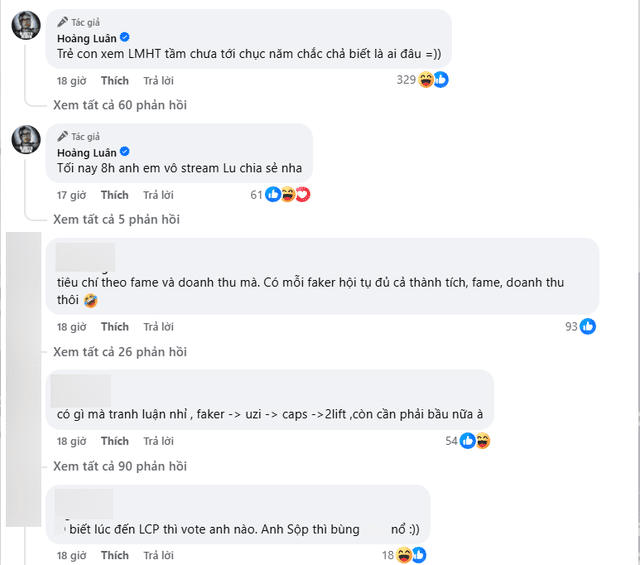 The community is also having lively discussions.