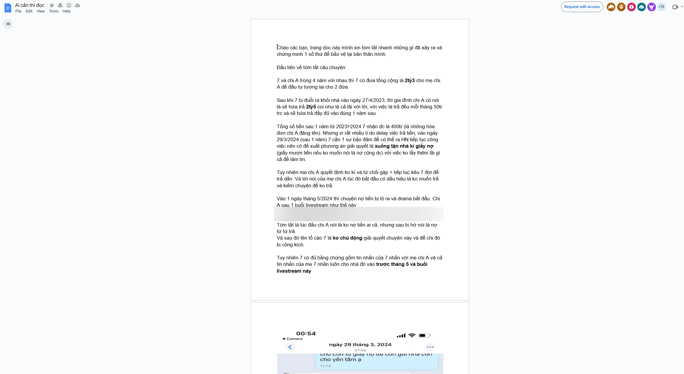 Some information from the document of the former DOTA 2 star