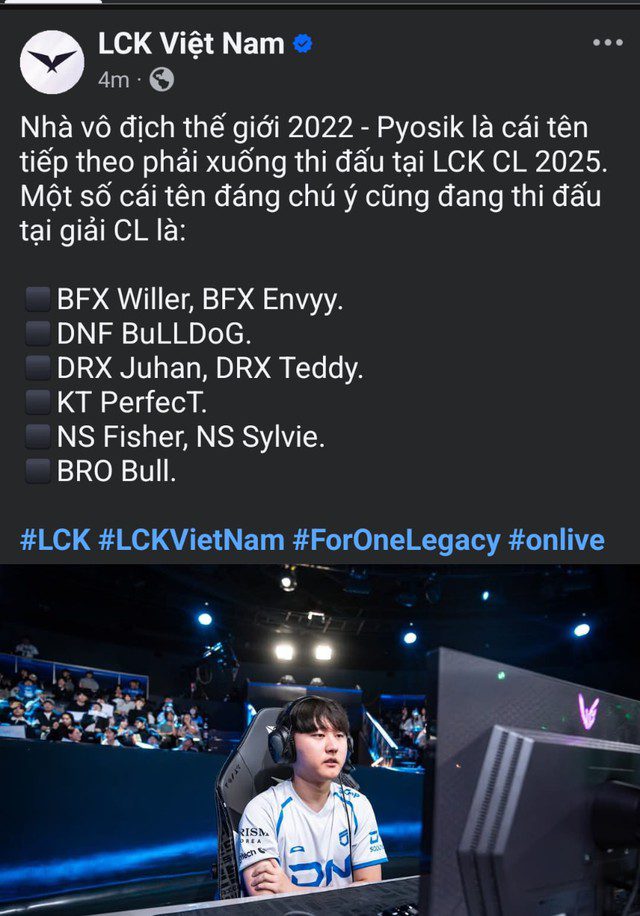 Pyosik becomes the next name to be benched and later join the Challengers team.