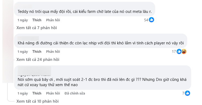 Fans also recognize that Teddy's playstyle has become outdated