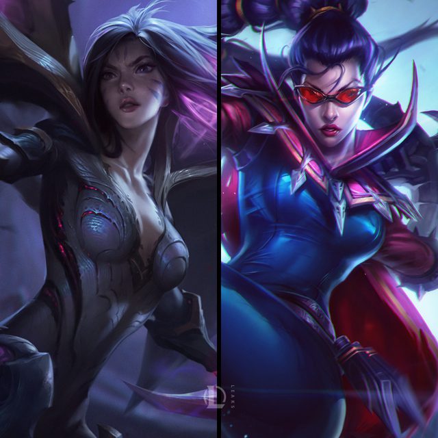 The selected champions are Kai'Sa and Vayne.