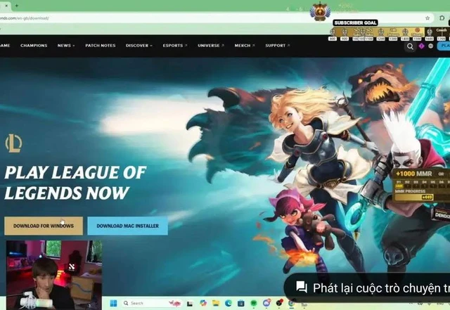 Dendi downloaded League of Legends not long ago.