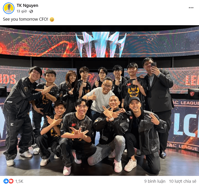 However, the team's CEO made a post that surprised many due to Aress's absence.