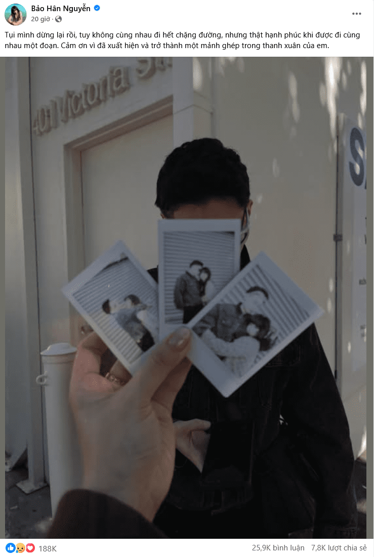 Hot girl Bao Han Helia confirms breakup with streamer Dev Nguyen