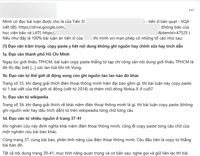 Recent check post about evidence showing Z.Q's plagiarism