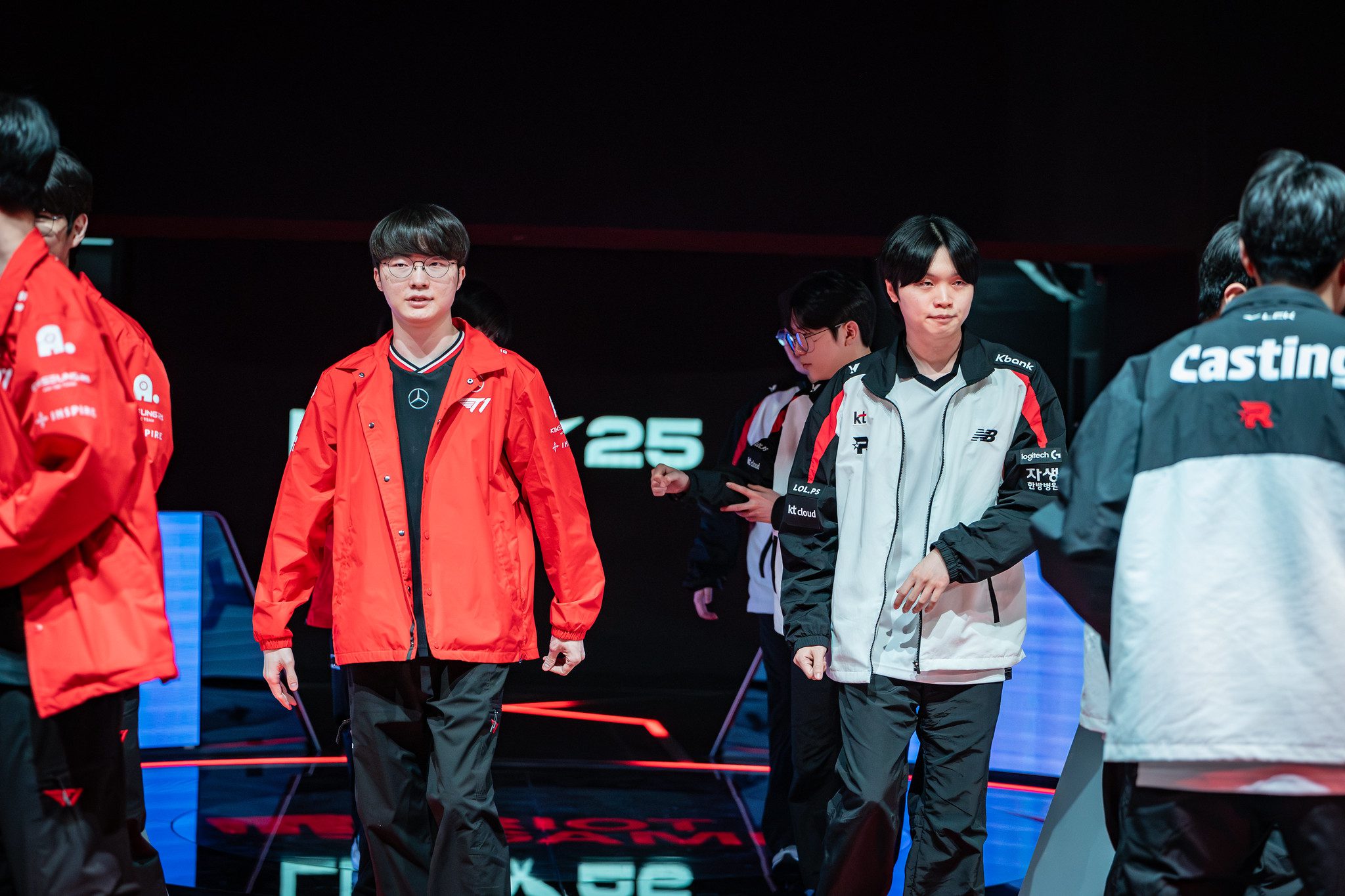 The T1 - KT match is also noteworthy as both teams are always unpredictable