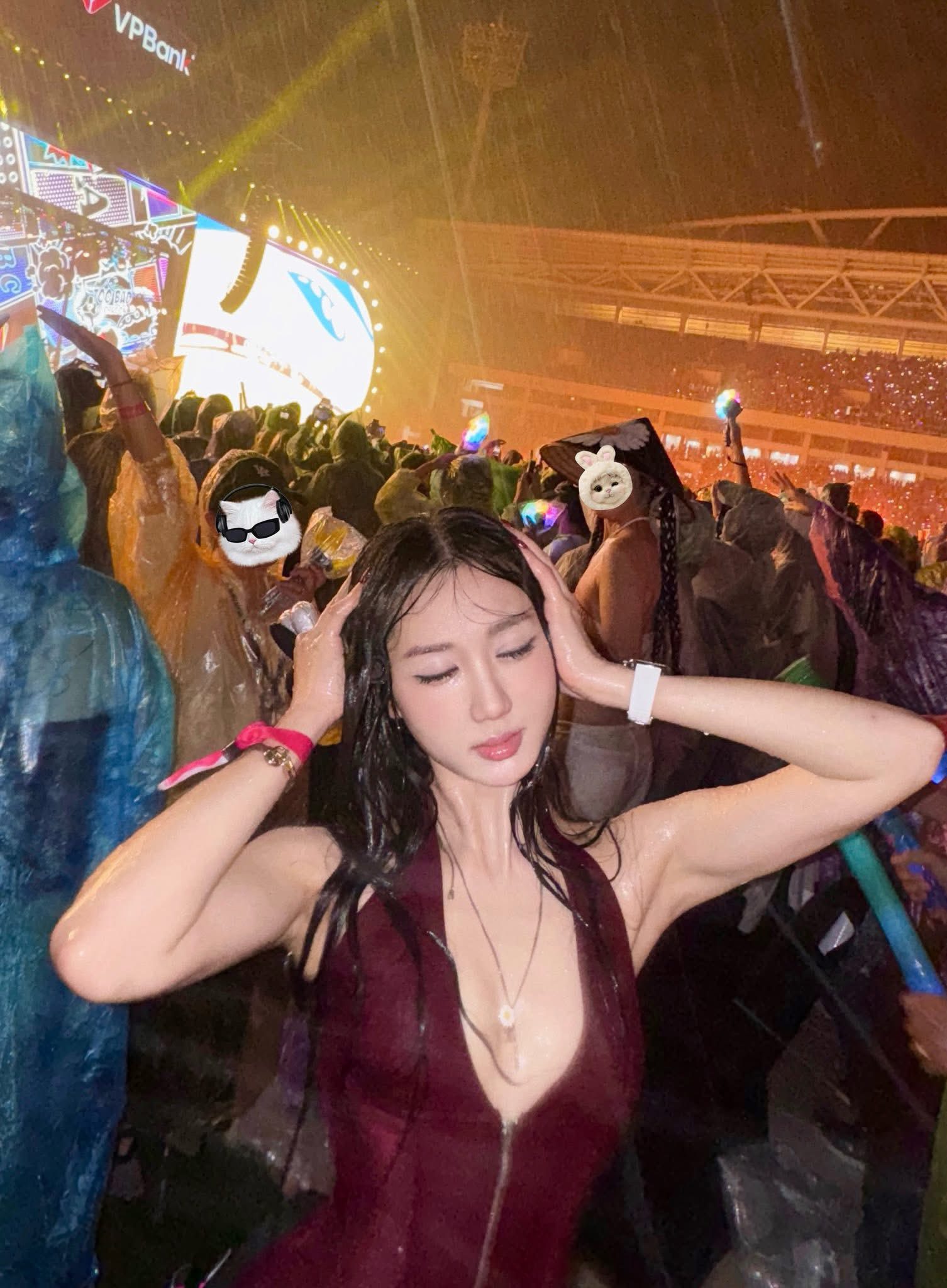 She recently attended G-Dragon's show