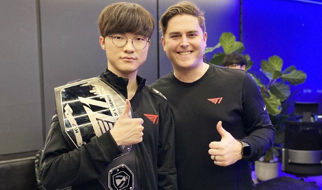 The biggest success of T1's CEO so far may be building a close relationship and retaining Faker.